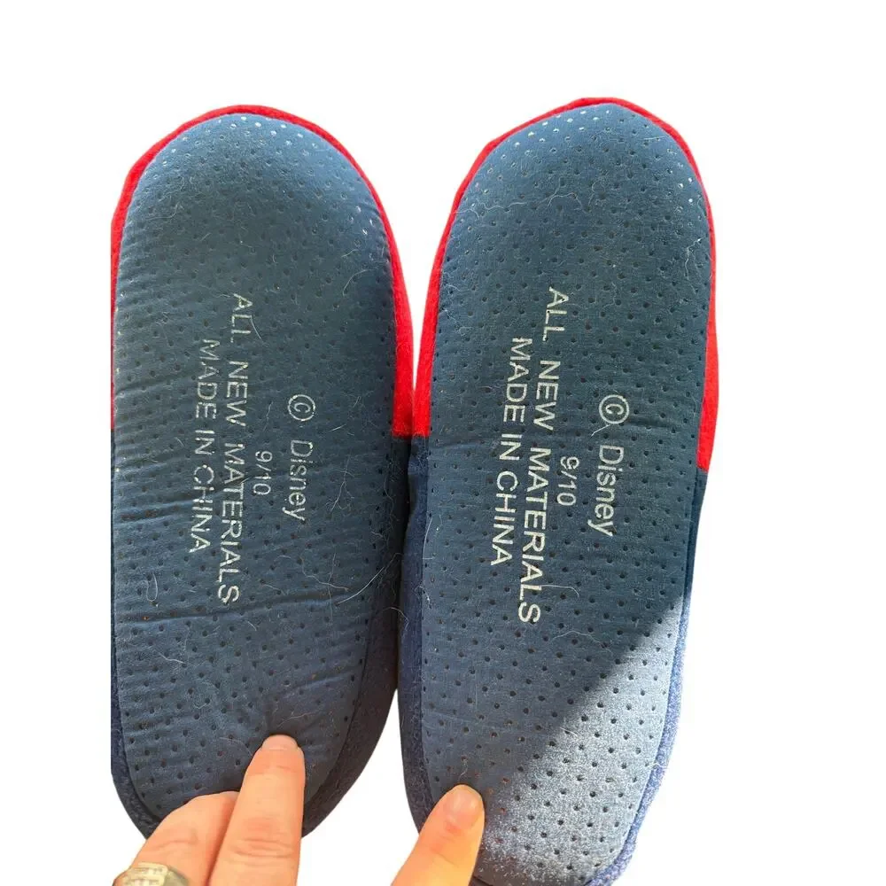 Rare Disney Mens Grumpy Slippers Size 9/10